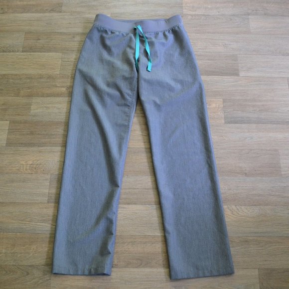 Figs Livingston Basic Gray Scrub Pants Size Small - Picture 2 of 7